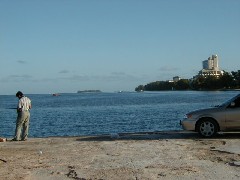 Saipan Pier; Beach Micronesia Trips